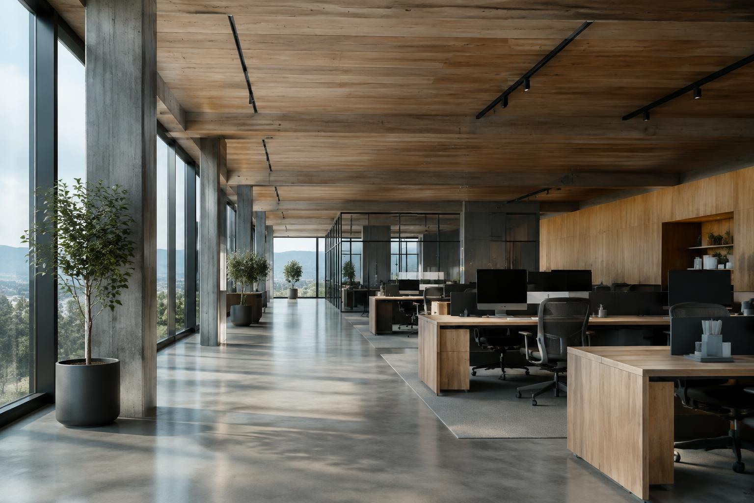 Illustrative image: contemporary open-plan business interior